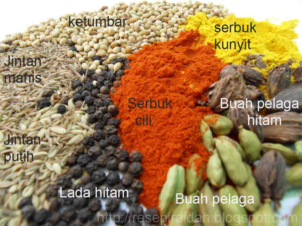 Maksud Dan Kegunaan Rempah Ratus