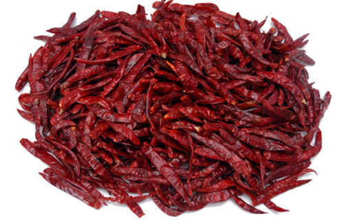 dried chilly / cili kering